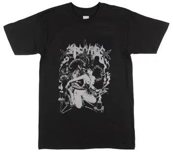 sarcofago Death metal удобен нова тениска от плътен памук