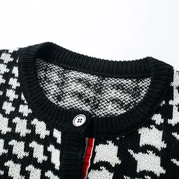 Y2k Трикотаж Корейски Модерен Жилетка За Жени Пуловери Есен-Зима Върховете Възли 2023 Дамски Дрехи С Дълъг Ръкав Kawaii Облекло