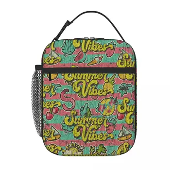Summer Vibes 292 Lunch Пазарска Чанта за Обяд Детска Обяд-бокс Термална чанта за Обяд