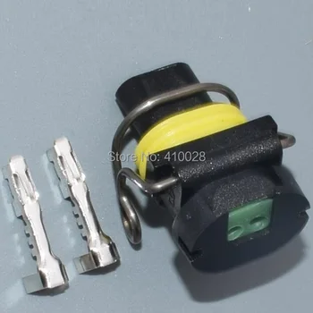 worldgolden 2pin 1,5 мм за штепсельной вилици електрически дюзи на колата Caterham, автоматично водоустойчив конектор окабеляването