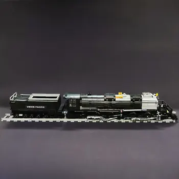 Класически Технически влак Градивни елементи на Голямо Момче Локомотив Железопътните линии Комплекти за детски играчки 