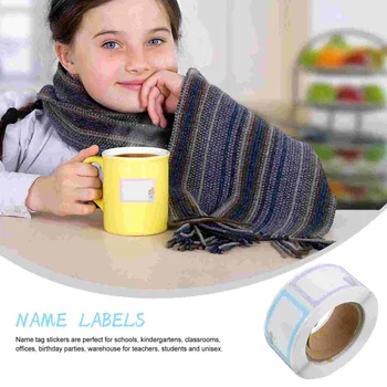 Лични етикети Етикети за дрехи, шишета за детска градина за Многократна употреба етикети Унисекс Етикет на Бутилката за ученици
