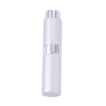 Преносим мини-флакон за пътуване обем 3X8 мл за многократна употреба Празен пулверизатор за парфюми - сребърен