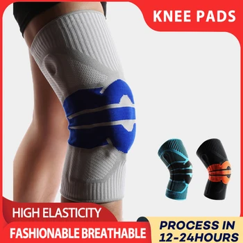 Спортни коленете Мъжки ластични за фитнес под налягане, за подпомагане на коляното, за волейбол, за защита от болки в ставите, за облекчаване на артрит