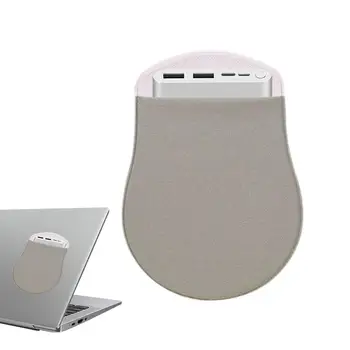 Чанта за съхранение на I-Pad за лаптоп със самозалепваща облегалка, Множество чанта за преместване на кабел / мишка / Powerbank, аксесоари за таблет, титуляр на ластик
