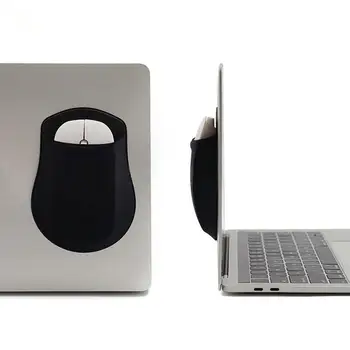 Чанта за съхранение на I-Pad за лаптоп със самозалепваща облегалка, Множество чанта за преместване на кабел / мишка / Powerbank, аксесоари за таблет, титуляр на ластик
